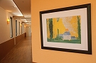 南館廊下と絵画